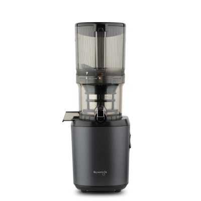 Vista Lateral Kuvings AUTO6 Slow Juicer Mãos Livres Cinza-Chumbo