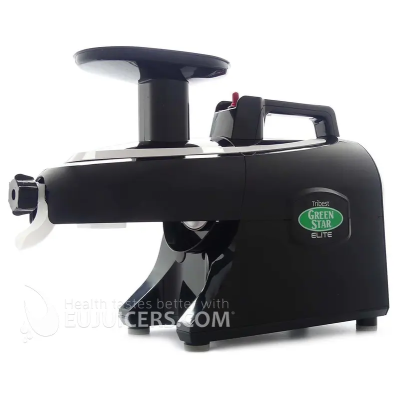 Vista diagonal del Tribest Green Star Elite Negro