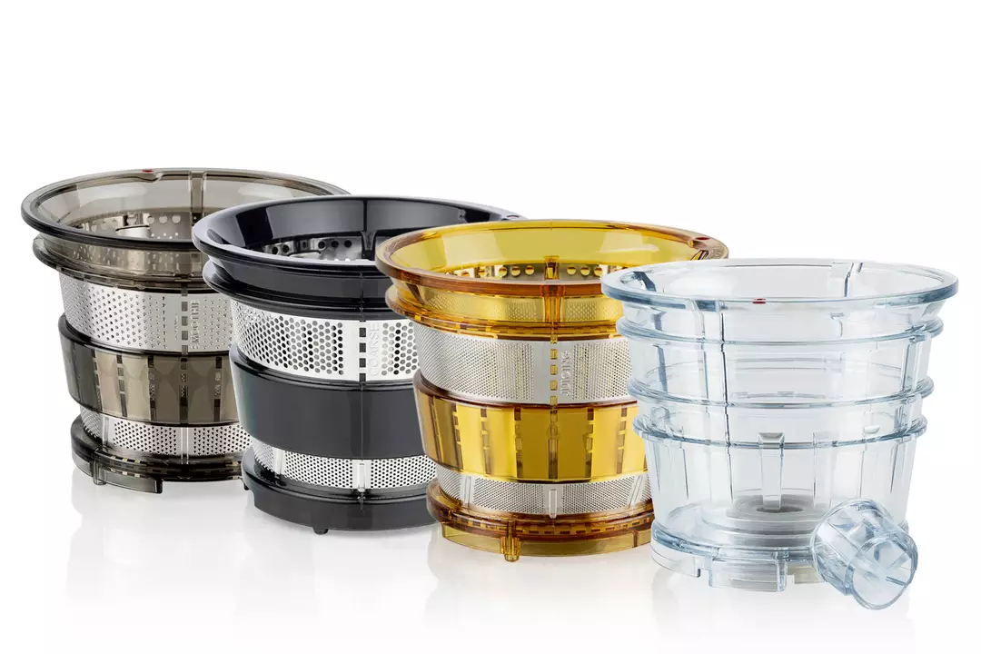 4 filtros incluidos Sana 868 Slow Juicer